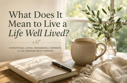 What does It Mean to Live a Life Well Lived?