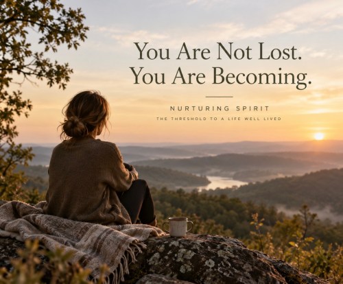 You Are Not Lost. You Are Becoming.